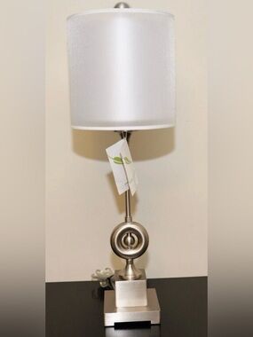WildWood Othia 30” Table Lamp with Double Shade New with tags ART DECO LAMP